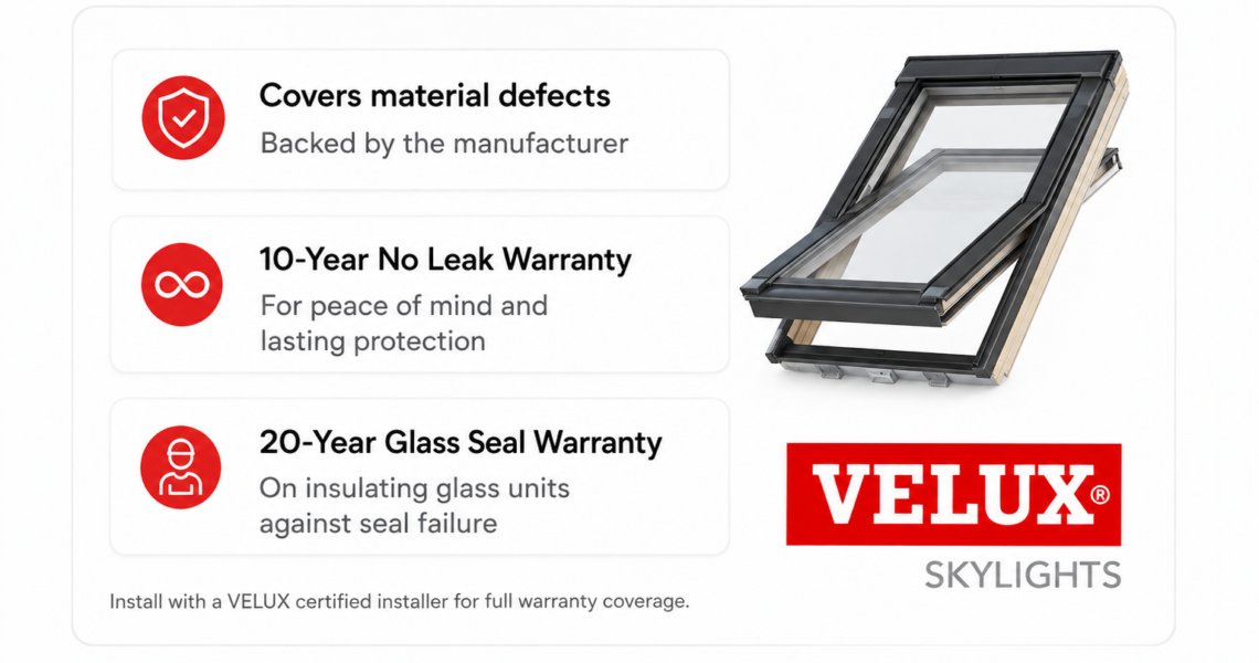 Velux 20 Years Limited Warranty