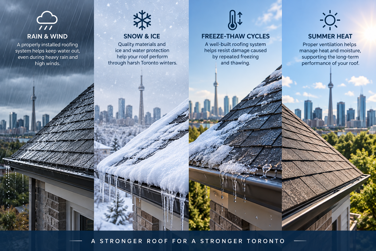 Roofing for Toronto Weather Conditions
